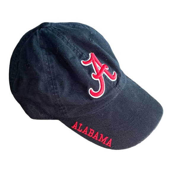 Russell Black and Red Alabama One Size‎ Fits All Cap - Picture 2 of 5